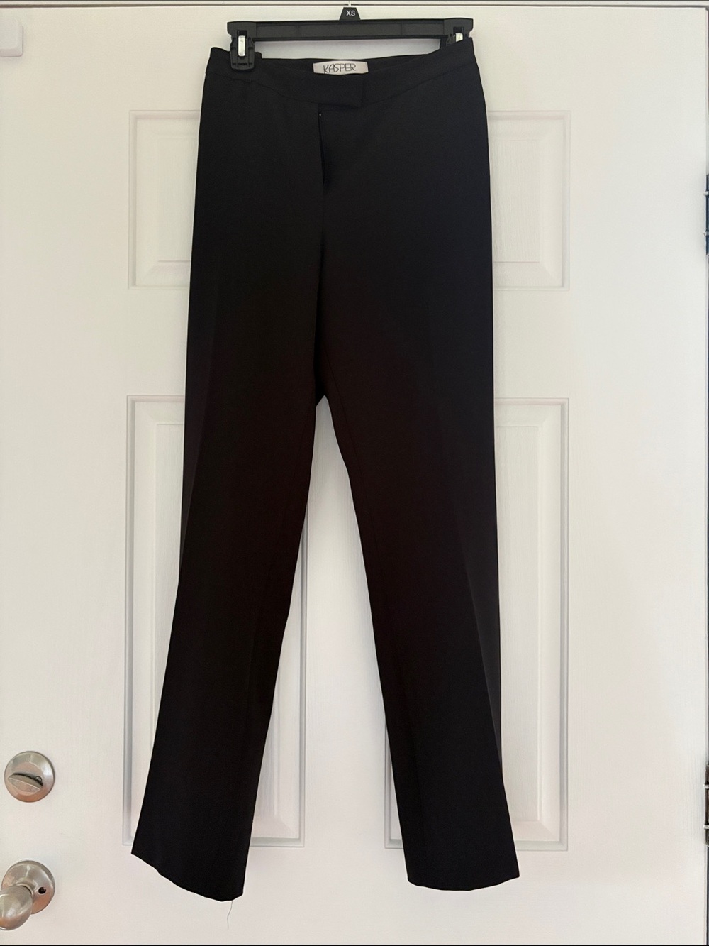 Kasper Women’s Black Straight-Leg Dress Pants